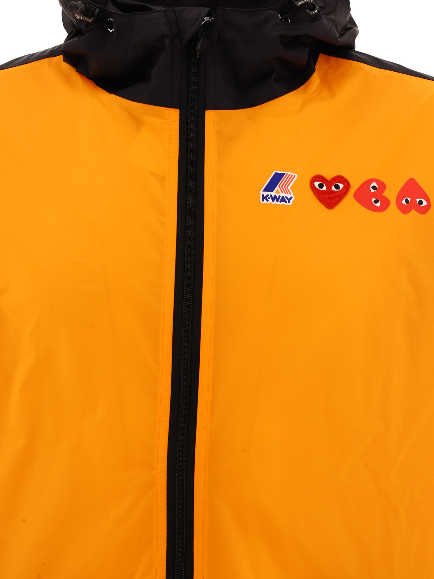 COMME DES GARÇONS PLAY Orange K-Way x CDG jacket